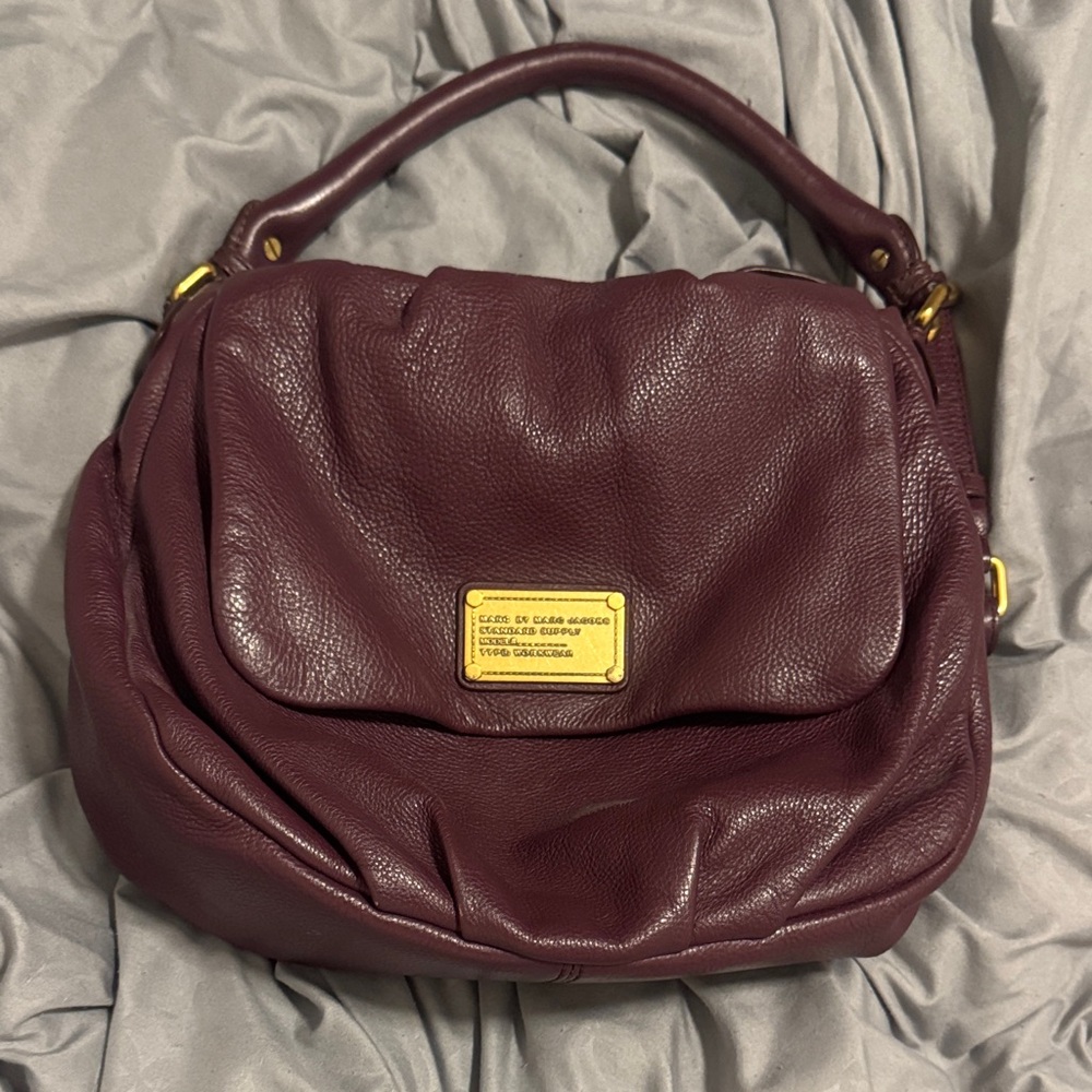 Marc Jacobs Deep Burgundy Shoulder Bag